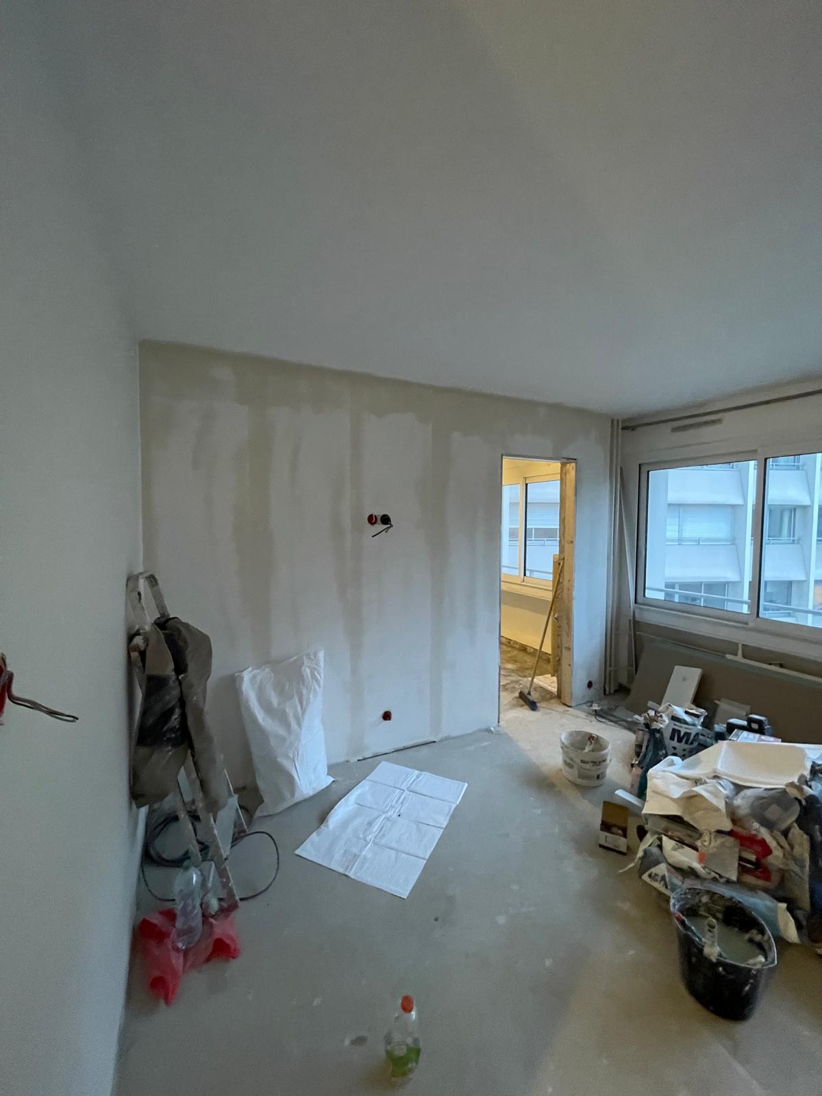 Cuisine avant rénovation Île-de-France ALLIANCE RENOV IDF